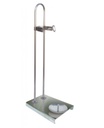 Jamonero modelo vertical inox - Flores Cortés